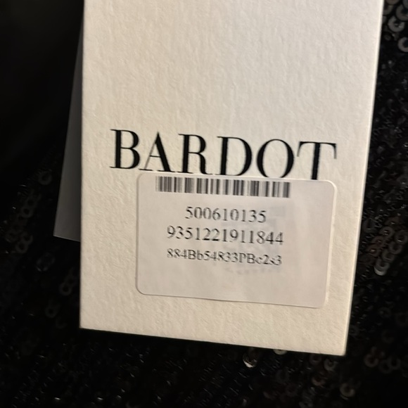 Dita Sequin Long Sleeve Jumpsuit BARDOT size XS - Picture 8 of 8